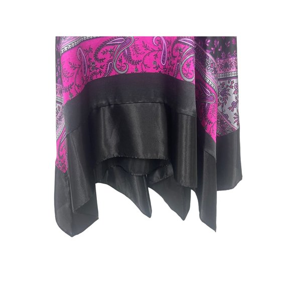 Size 12 GORGEOUS KEYHOLE HANDKERCHIEF HEM DRESS Spring Summer Wedding Party - Picture 3 of 5